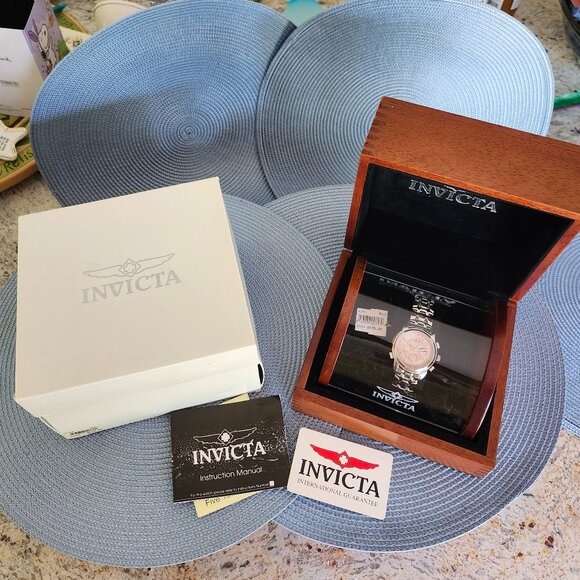 NWT - INVICTA Objet d'Art Moon Phase Automatic Watch, Model 2157 - Picture 4 of 14